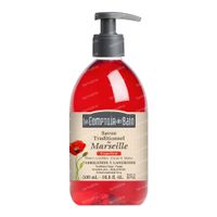 Le Comptoir du Bain Traditional Marseille Soap Poppy 500 ml