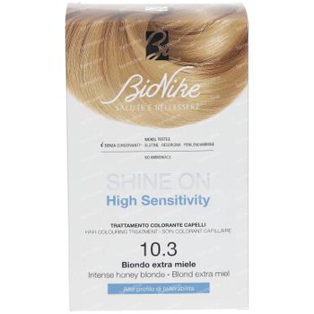 BioNike Shine On High Sensitivity 10.3 Intense Honey Blonde 1 stuk