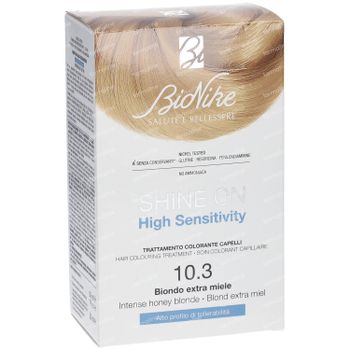 BioNike Shine On High Sensitivity 10.3 Intense Honey Blonde 1 stuk