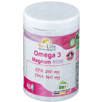 Be-Life Omega 3 Magnum 1400 45 capsules