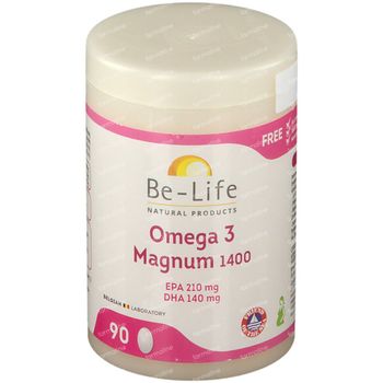 Be-Life Oméga 3 Magnum 1400 90 capsules