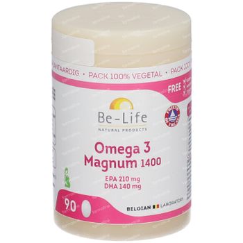 Be-Life Oméga 3 Magnum 1400 90 capsules