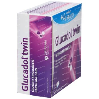 Glucadol® Twin Promopack + 4 weken GRATIS 168+56 tabletten