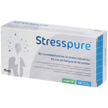 StressPure - Complexe Vitamine B + Magnésium 56 comprimés