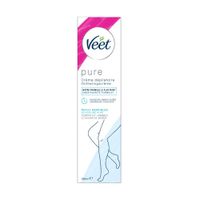 Veet Pure Crème Dépilatoire Corps et Jambes Peaux Sensibles 200 ml