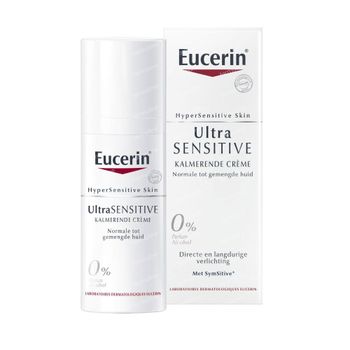 Eucerin UltraSENSITIVE Kalmerende Crème Normale tot Gemengde en Hypergevoelige Huid 50 ml