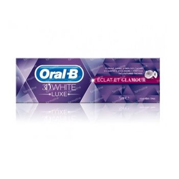 Oral-B Dentifrice 3D White Luxe Glam Shine 75 ml
