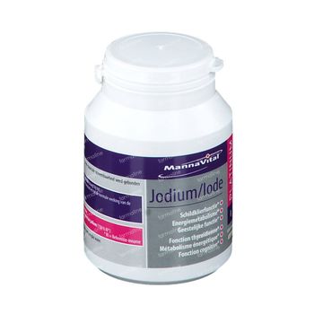Mannavital Jodium Platinum 120 capsules