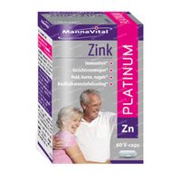 Mannavital Zinc Platinum V-Caps 60 capsules