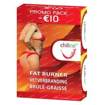 Chiline Vetverbranding Duopack -10 € 2x60 tabletten