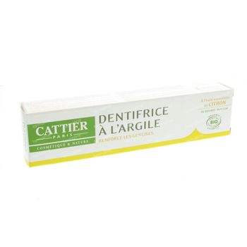 Cattier Dentifrice Argile Agrumes 75 ml