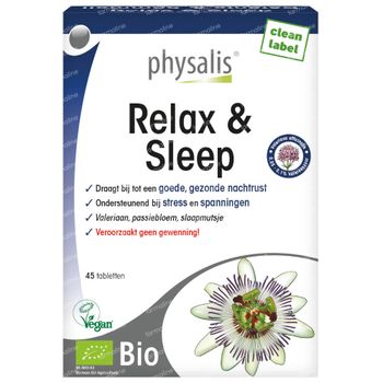 Physalis® Relax & Sleep Bio 45 comprimés