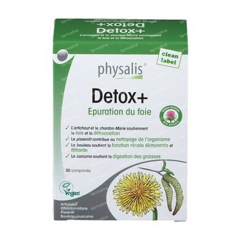 Physalis Detox+ 30 comprimés