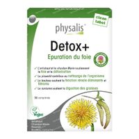 Physalis® Detox+ 30 comprimés