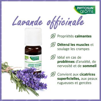 Phytosun Lavande Officinale Huile Essentielle Bio 10 ml