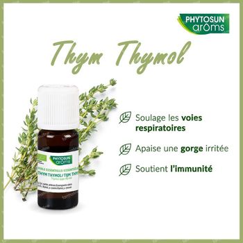 Phytosun Thym Thymol Huile Essentielle Bio 10 ml