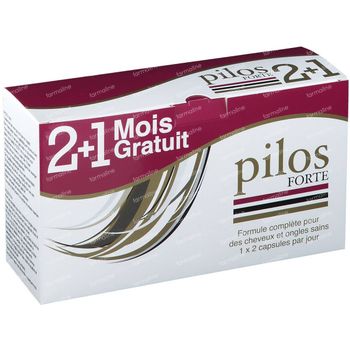 Pilos Forte 2+1 Month FREE 120+60 kapseln