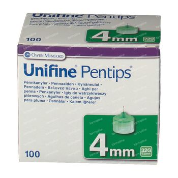 Unifine Pentips Nadel Steril 32g 4mm AN3541 100 st