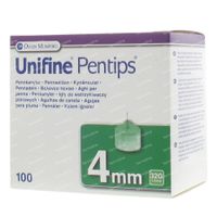 Unifine Pentips Aiguille Stérile 32g 4mm AN3541 100 st