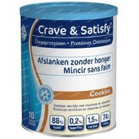Crave & Satisfy Diet Proteine Cookies 200 g pulver