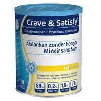 Crave & Satisfy Diet Proteine Banana 200 g pulver