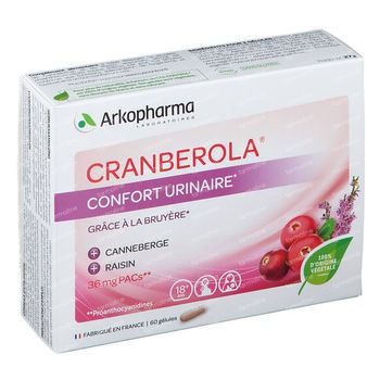 Arkopharma Cranberola Urinair Comfort 60 capsules