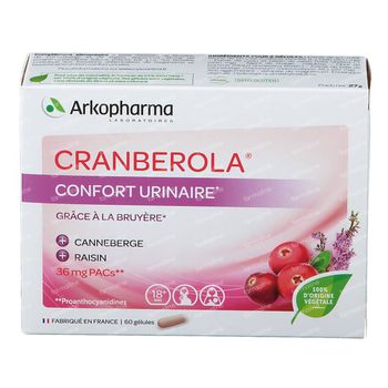 Arkopharma Cranberola Confort Urinaire 60 capsules