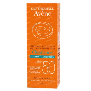 Avene Cleanance Émulsion Solaire SPF50+ 50 ml