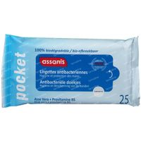 Assanis Antibacteriële Doekjes 25 doekjes