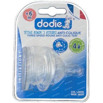 Dodie Tétine Evolution +4 Trou +6M 2 st