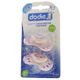 Dodie Sucette 1er Age Silicone Nuit Fille 0-6M Duo 1 st