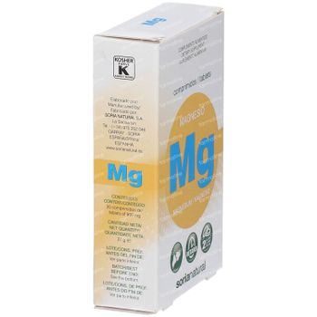 Soria Natural Magnesium 30 comprimés