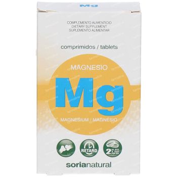 Soria Natural® Magnesium 30 comprimés