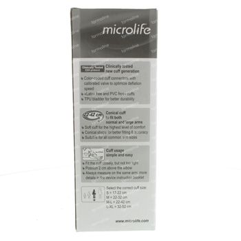 Microlife Armb M/L Soft Con Cuff 3g 22-42cm 1 st