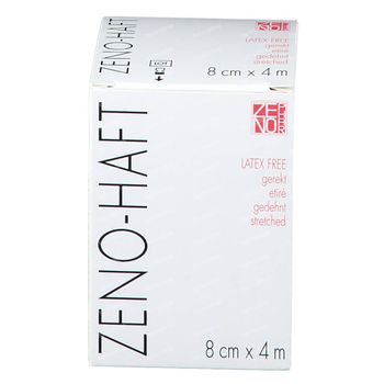 Zeno-Haft Cohésive Bandage Elastisch Latex Free 8cmx4m 1 pièce