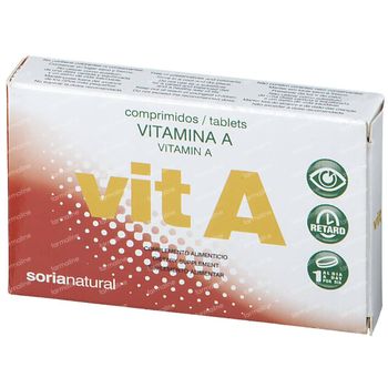Soria Naturel Vitamine A Retard 48 comprimés