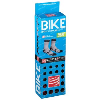 Compressport Proracing Chaussettes Bicyclette BL/RE Taille 5 1 st