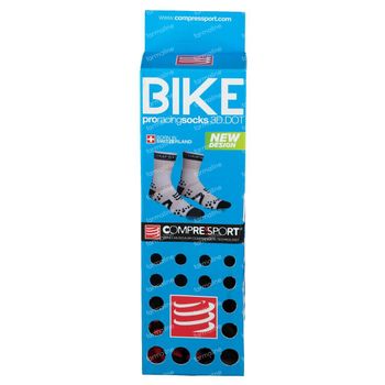 Compressport Proracing Chaussettes Bicyclette BL/RE Taille 5 1 st
