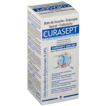 Curasept Eau Dentifrice 0,20% Ads220 200 ml