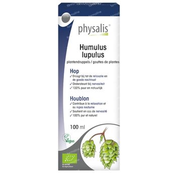 Physalis Humulus Lupulus Gouttes de Plantes Bio 100 ml