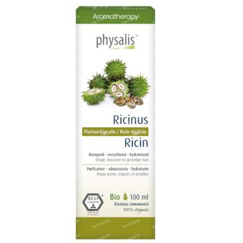 Physalis Ricin Huile Végétale Bio 100 ml