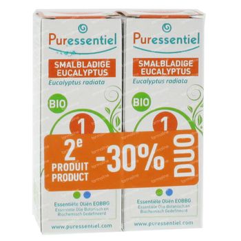 Puressentiel Duo Eucalyptus Rad. Bio Huile Essentielle 20 ml