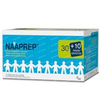 Naaprep Physiologische Lösung + 10 Ampullen GRATIS 40x5 ml ampullen