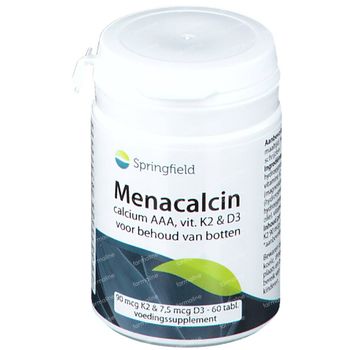 Springfield Menacalcin Vitamine K 60 comprimés
