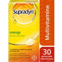 Supradyn® Energy 30  comprimés effervescents