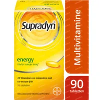 Terminologie liefde Vertrek Supradyn Energy - Multivitamine voor Energie - met CoQ10 90 tabletten hier  online bestellen | FARMALINE.be
