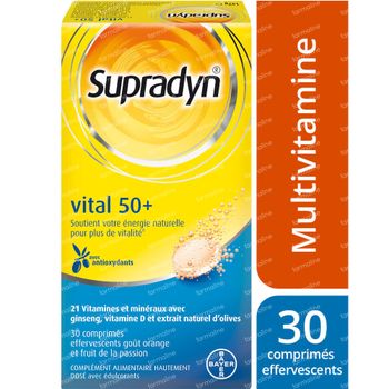 Supradyn® Vital 50+ 30 comprimés effervescents