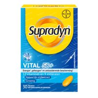 Supradyn Vital 50+ Multivitamine Vitaliteit met Ginseng 30 tabletten