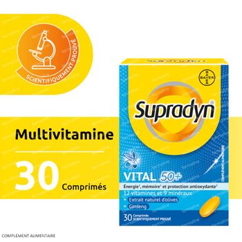 Supradyn® Vital 50+ 30 comprimés