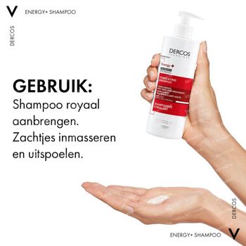 Vichy Dercos Energy+ Stimulating Shampoo 400 ml
